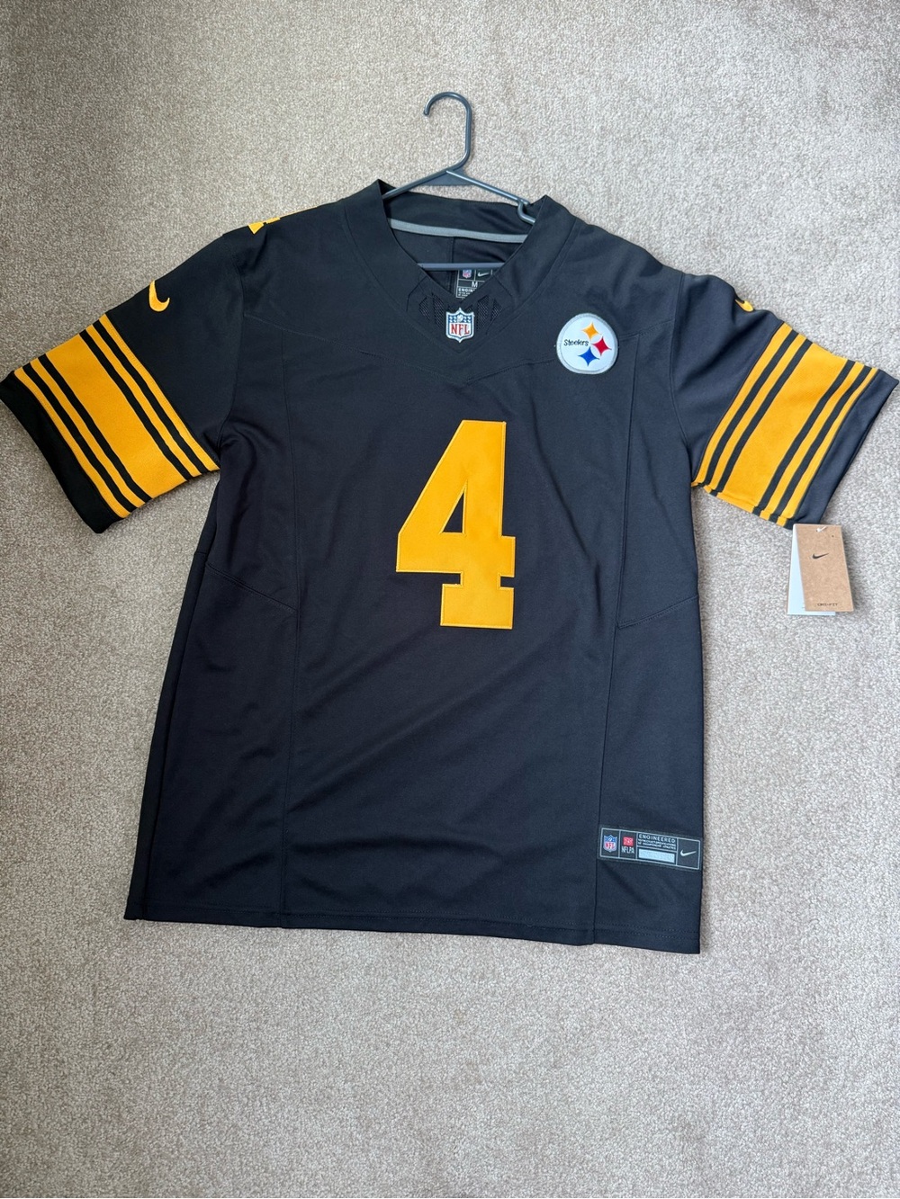 Nike Pittsburgh Steelers DK Metcalf Jersey